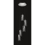 Italux VERIZON MD109003-5B Pakabinama lempa 5x35W/GU4/MR11