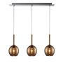 Zuma Line MONIC MD1629-3A COPPER Pakabinama lempa 3x40W/E14