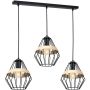 Milagro CLIFF BLACK MLP5525 Pakabinama lempa 3x60W/E27 IP20