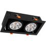 Milagro PLAZA ML4742 Įmontuojamas apšvietimas 2x12W/GU10/ES111