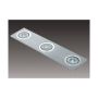 Italux DOWNLIGHTS MQ71815-3B Įmontuojamas apšvietimas 3x1W/LED