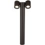 Maytoni WALL STREET O010FL-02B Stovinė lempa 2x50W/GU10 IP54