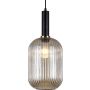 Italux ANTIOLA PND-5588-1L-BK+AMB Pakabinama lempa 1x40W/E27 IP20