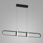 Italux CERRILA PND-29772750-1A-BK Pakabinama lempa 1x31,2W/LED 3000K 1300LM IP20