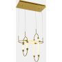 Italux DEGAL PND-43612-3 Pakabinama lempa 6x58,3W/LED 3000K 4671LM IP20