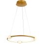 Italux LOZANNA PND-20112035-1A-GD Pakabinama lempa 3+1x36W/LED 3000K 2100LM IP20