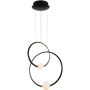 Italux LOZANNA PND-20112035-2B-BL Pakabinama lempa 2+2x44,8W/LED 3000K 2420LM IP20