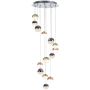 Italux MOCADO PND-13112146-14A-CR Pakabinama lempa 14x58,8W/LED 3000K 3528LM IP20