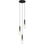 Italux PEROLA PND-43363-3 BK+BR Pakabinama lempa 3x40W/E14 IP20