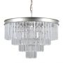 Italux VERDES PND-44372-8A-SLVR-BRW Pakabinama lempa 8x40W/E14 IP20