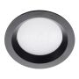 Lumifall SANTOLED SANTOLED 175 CZARNA Įmontuojamas apšvietimas 1x15W/LED 1200LM IP44