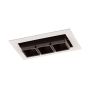 Italux HARPER SL74113/6W S-WH Įmontuojamas apšvietimas 3x6W/LED 350LM IP20