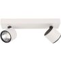 Italux BONIVA SPL-2854-2B-WH Taškinis šviestuvas 2x5W/LED 3000K 600LM IP20