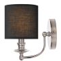 Cosmolight ABU DHABI W01397BK Sienos lempa 1x40W/E14