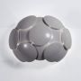 Italux SANTINA GREY W0317-01A-U1GM Sienos lempa 1x26W/E27