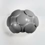 Italux SANTINA GREY W0317-01S-U1GM Sienos lempa 1x42W/G9