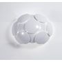 Italux SANTINA WHITE W0317-01A-T5E0 Sienos lempa 1x26W/E27