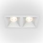 Maytoni ALFA LED DL043-02-10W4K-SQ-W Įmontuojamas apšvietimas 2x20W/LED 4000K 1100LM IP20