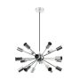 Zuma Line MANDI A8181-18-CH Pakabinama lempa 18x40W/E27 IP20