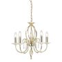 Elstead Lighting AEGEAN AG5-POL-BRASS Švieslentė 5x60W/E14