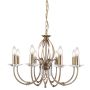 Elstead Lighting AEGEAN AG8-AGED-BRASS Švieslentė 8x60W/E14