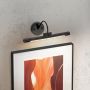 Elstead Lighting ALTON ALTON-PL-S-BLK Paveikslų lemputė 1x4,6W/LED 318LM