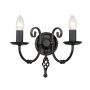 Elstead Lighting ARTISAN ART2-BLACK Sienos lempa 2x60W/E14