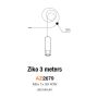 AZzardo ZIKO AZ2679 Pakabos 1x40W/G9 IP20
