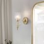 Elstead Lighting CARROLL BATH-CARROLL1-PB Sienos lempa 1x40W/G9 IP44