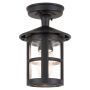 Elstead Lighting HEREFORD BL21A-BLACK Lubų šviestuvas 1x60W/E27 IP43
