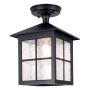 Elstead Lighting WINCHESTER BL18A-BLACK Lubų šviestuvas 1x60W/E27 IP43