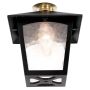 Elstead Lighting YORK BL6C-BLACK Lubų šviestuvas 1x60W/B22 IP20