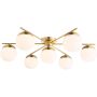 Dar Lighting Bombazine BOM5035 Stropo šviestuvas 7x20w/g9