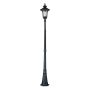 Elstead Lighting Chicago CC5-M-BK Gatvės šviesos stulpas 1x60W/E27 IP44