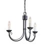 Elstead Lighting CHARTWELL CH3-BLACK Švieslentė 3x60W/E14