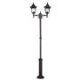 Elstead Lighting CHAPEL CP8-BLACK Gatvės šviesos stulpas 2x60W/E27 IP44