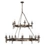 Elstead Lighting CROMWELL CW18-OLD-BRZ Švieslentė 18x60W/E14