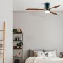 Zambelis CEILING FAN 19144 Ventiliatorius 15W/led 3000K, 4000K, 6000K 1500lm IP20