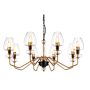 Elstead Lighting ARMAND DL-ARMAND8-AB Švieslentė 8x40W/E14