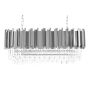 King Home IMPERIAL LONG SILVER DW-D5689S.SILVER Pakabinama lempa 18x40W/E14 IP20