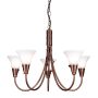Elstead Lighting EMILY EM5-COPPER Švieslentė 5x60W/E14