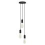 Novolux A TU ESTILO 717E-G05X1A-02 Pakabinama lempa 3x60W/E27 IP20