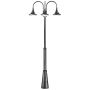 Novolux PANA 672F-L0234B-04 Gatvės šviesos stulpas 3x34W/LED 3600LM IP65