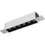 Novolux SIGMA 809F-L3806B-01 Stogo lubų įmontuojamas šviestuvas 1x15W/LED 2700K 772LM IP20