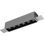 Novolux SIGMA 809G-L3813B4M-03 Stogo lubų įmontuojamas šviestuvas 1x0.7W/LED 2700K 1544LM IP20