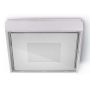 Novolux VIENA SQUARE 569C-L0105B-01 Lubų šviestuvas 1x4,3W/LED 400LM IP65