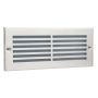 Novolux XALOC 350D-G05X1A-30 Lauko laiptų įmontuojama švieslentė 1x20W/E27 IP44