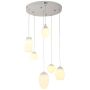 Maxlight MULTI6 P0249 Pakabinama lempa 6x5w/led 3000k 2040lm ip20