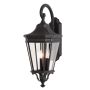 Feiss COTSWOLD LANE FE-COTSLN2-L-BK Sienos lempa 3x60W/E14 IP44