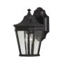 Feiss COTSWOLD LANE FE-COTSLN2-S-BK Sienos lempa 1x60W/E27 IP44